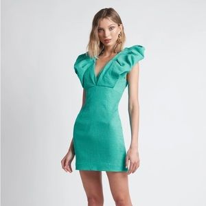 NWT SHEIKE HallIe Mini Dress, turquoise. US size 10, AU size 14